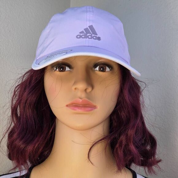 ?️NWT Adidas Lavender Superlite Aeroready UPF 50 Adjustable Hat One Size main image 9